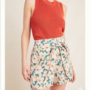 Anthropologie Georgine skirted shorts NWT